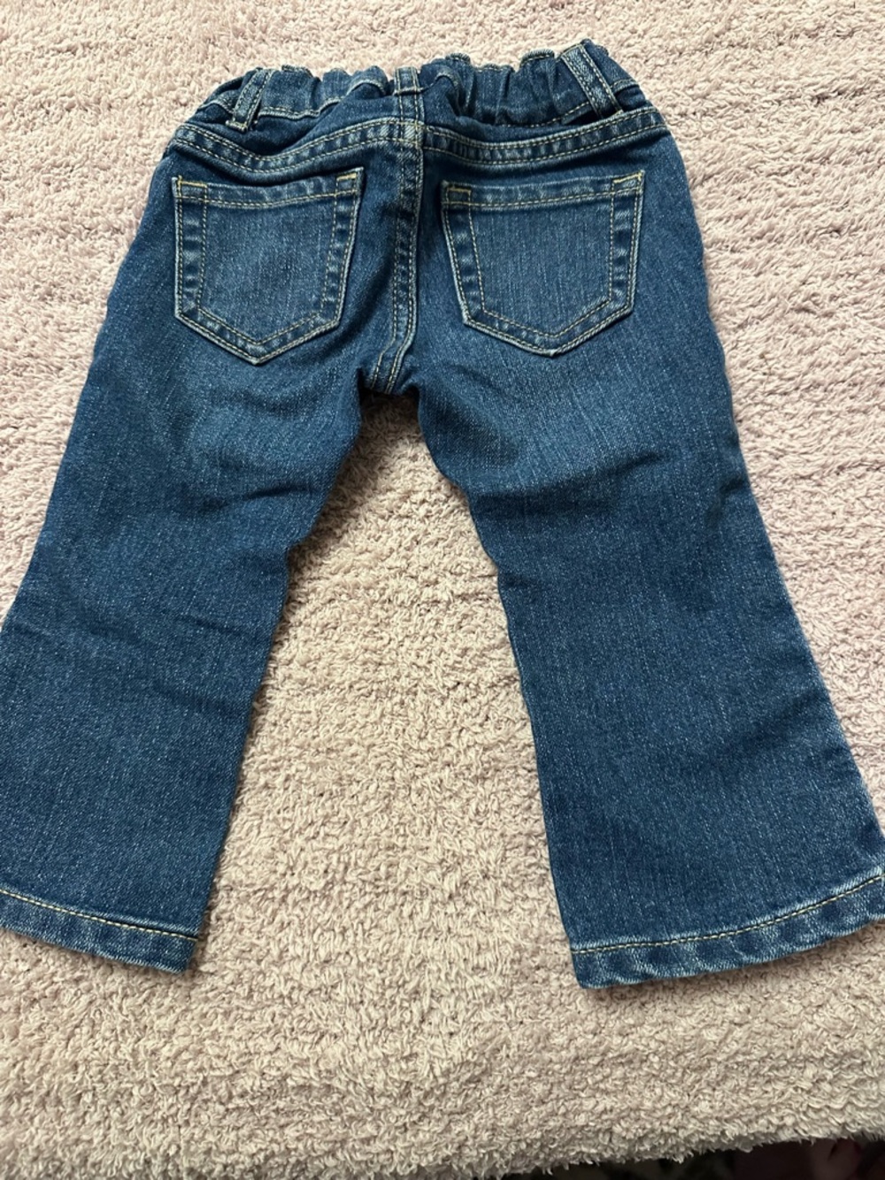 Children’s Place Baby Bootcut Jeans 9–12M Adjustable Waist - Picture 2 of 4